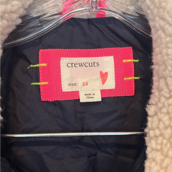 J. Crew Cozy Sherpa Kids Vest - Cream - Picture 2 of 4